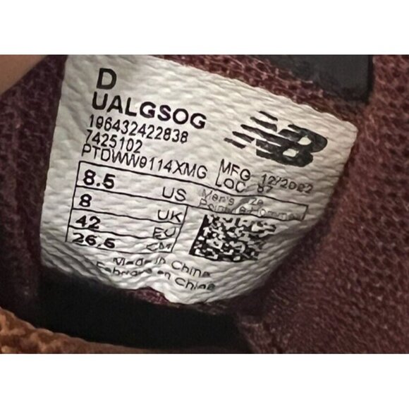 New Balance Men's Rainier Low Glazed Ginger Vibram Hiking Shoes Size 8.5 NWT - Picture 12 of 12